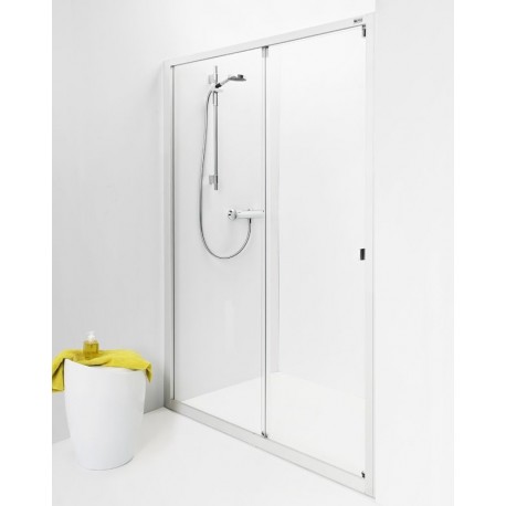 Dušo durys IDO Showerama 8-1 155, skaidrus stiklas