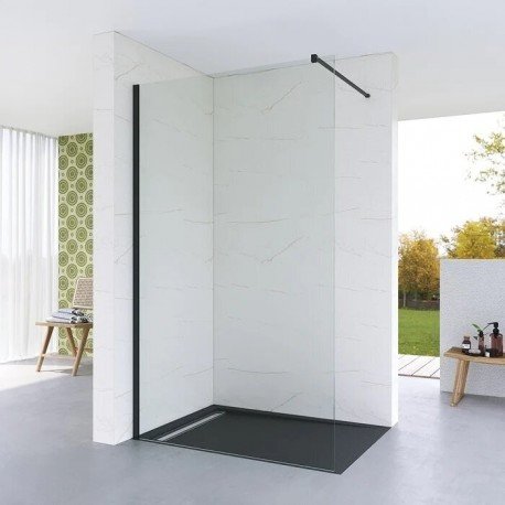 Dušo sienelė AQUABATOS Gwalas C8 110, black