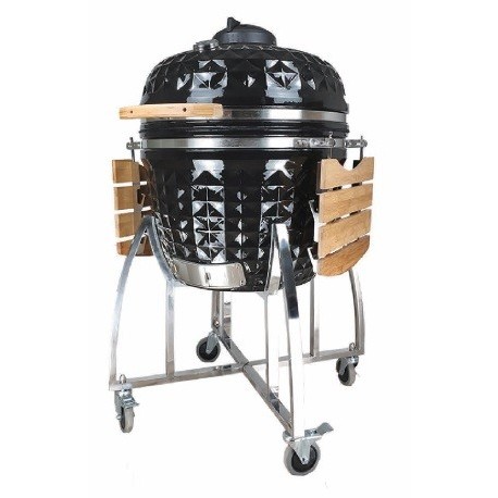 Kepsninė Kamado Grande Limited E-26 BBQ Juoda Diamond