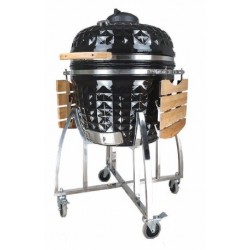 Kepsninė Kamado Grande Limited E-26 BBQ Raudona Diamond