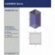 Dušo kabina AQUABATOS Cannes DW 90x80x197