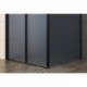 Dušo kabina RAVENA black DW 80x70