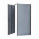 Dušo kabina RAVENA black DW 80x70
