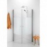 Dušo kabina IDO Showerama 10-4 70X70, dalinai matinis stiklas