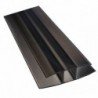 Profilis sujungiamasis 4mm 6m bronza-pilkas