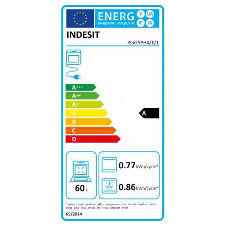 Viryklė INDESIT IS5G5PHX/E/1