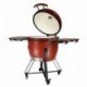 Kepsninė Kamado Media E-21 BBQ Raudona