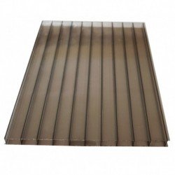 Polikarbonatas 6mm bronza-pilkas