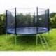 8FT batutas Sports Jump (244 cm) su tinklu ir kopėtėlėmis