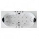 Masažinė vonia LAUTEN EU-024-2B su vandens ir oro masažu, vandens šildytuvu