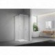 Dušo kabina ELEGANCE 90x90 chrom/skaidri be pado