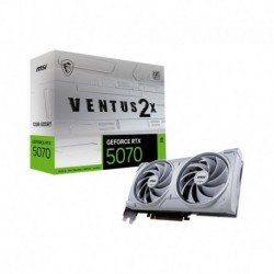 Vaizdo plokštė MSI GeForce RTX 5070 12G VENTUS 2X OC WHITE