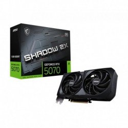 Vaizdo plokštė MSI GeForce RTX 5070 12G SHADOW 2X OC Bulk Pack