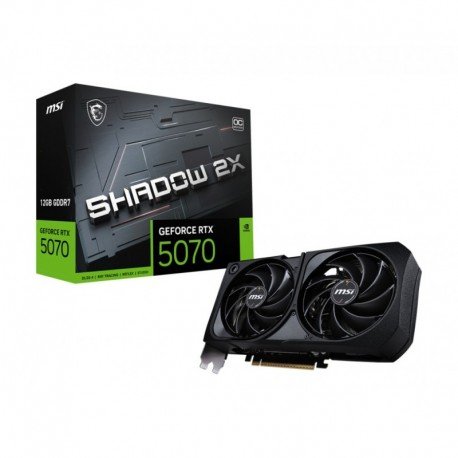 Vaizdo plokštė MSI GeForce RTX 5070 12G SHADOW 2X OC Bulk Pack