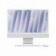 Kompiuteris Apple iMac 24” 4.5K Retina, Apple M4 8C CPU, 8C GPU/16GB/256GB SSD/Silver/RUS 