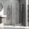 Dušo kabina AQUALUX Hinged DW 100x90, dešininė