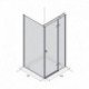 Dušo kabina AQUALUX Hinged 90x100, dešininė