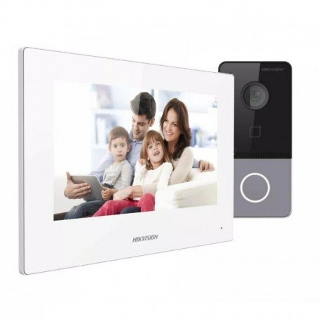 Vaizdo telefonspynės komplektas Hikvision su Wi-Fi