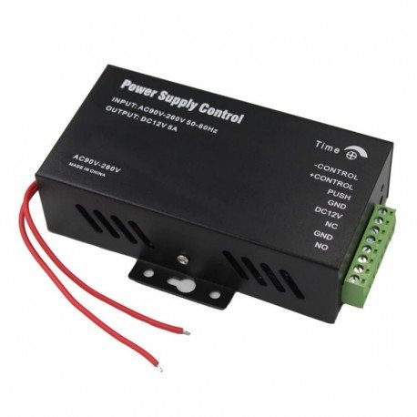 Maitinimo šaltinis - įtampos keitiklis praėjimo kontrolės sistemoms, domofonams  AC 110-220V/ DC