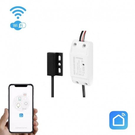 Kiemo arba garažo vartų valdiklis Wi-Fi su padėties sensoriais. Tinka visų tipų automatikoms