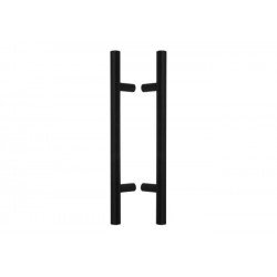 Dvipusė apvali rankena su tiesiu tvirtinimu.Ilgis nuo 600mm. iki 1600mm.