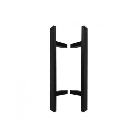 Dvipusė rankena kvadratinė su lenktu tvirtinimu.Ilgi nuo 500mm. iki 1600mm.