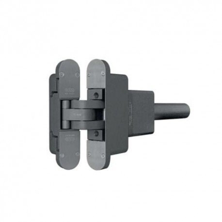 Paslėptas vyris AGB ECLIPSE 3.2 HD SELF su pritraukimo funkcija durims iki 60 kg