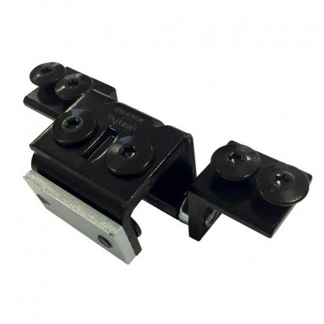 Vyris paslėptas apsauginėms metalinėms durims  754EN  3D reguliavimas  juodas