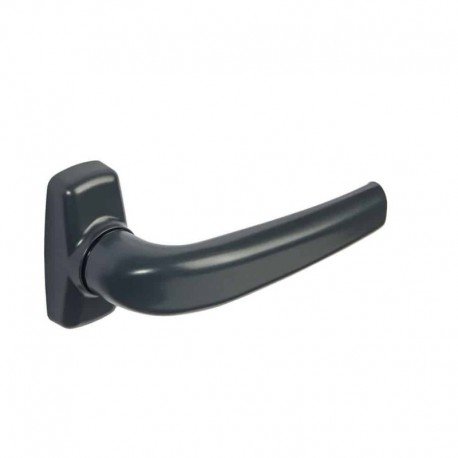 Rankena Merkury oval antracitas RAL7016 pora