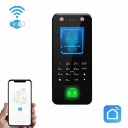 Veido atpažinimo terminalas SmartHome su piršto antspaudo skaitytuvu