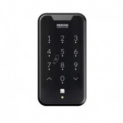 Spintelių durų užraktas spyna maxi juoda PIN kodai RFID. Užsakoma!