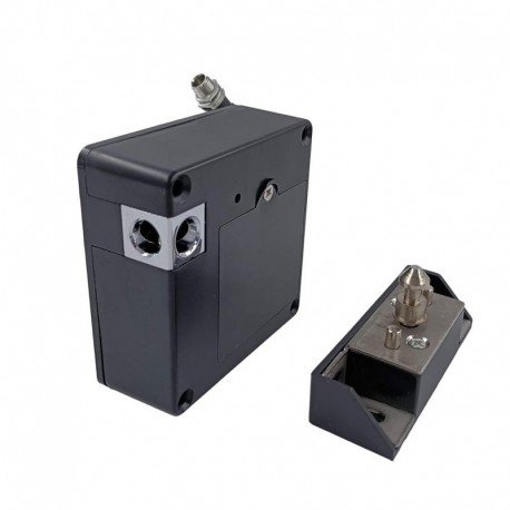 Spintelių durų užraktas spyna nematoma juoda WPAD RFID. Užsakoma!