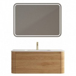 Vonios kambario spintelė su praustuvu ALOE 100 pakabinama