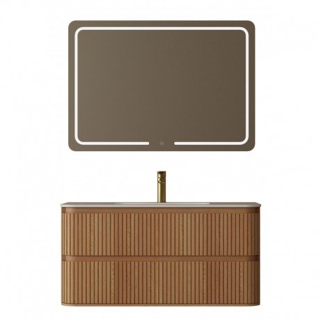 Vonios kambario spintelė su praustuvu LOTUS 100 pakabinama