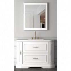 Vonios kambario spintelė su praustuvu ORCHID 120 balta