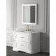 Vonios kambario spintelė su praustuvu ORCHID 120 balta