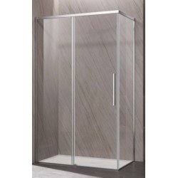 Dušo kabina NY1131 120x100 skaidri be pado