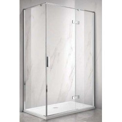 Dušo kabina WM1231 90x90 skaidri be pado