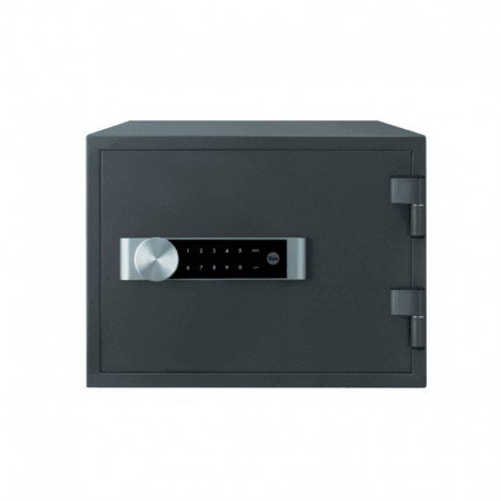 Baldinis padidinto saugumo priešgaisrinis seifas YALE  su elektrine spyna aukštis 35,2cm,plotis