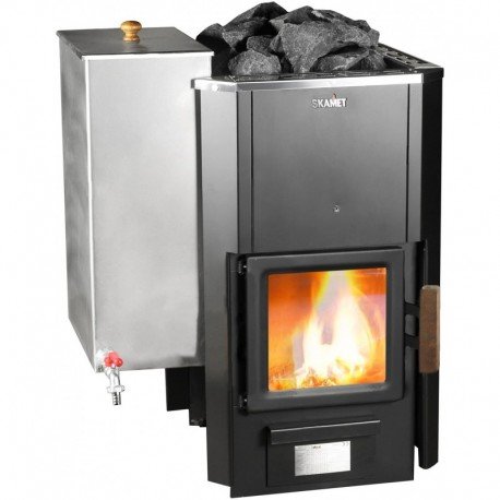 Krosnelė Skamet P-12040 VRV kairinė su 40L nerūd. plieno vandens talpa