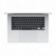 Nešiojamas kompiuteris Apple MacBook Air 15” Apple M4 10C CPU, 10C GPU/16GB/512GB SSD/Silver/SWE 