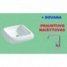  Praustuvas GRG-4620 DOVANA maišytuvas 13205D