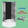  Dušo kabina 809 fabric DOVANA dušo maišytuvas A1303