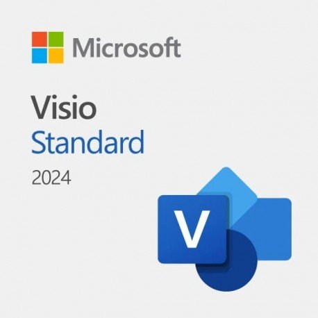 Microsoft Visio Standard 2024 Online Product Key License 1 License Downloadable NR