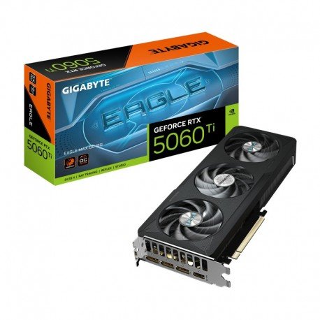 Vaizdo plokštė Gigabyte GeForce RTX 5060 Ti EAGLE MAX OC 16G