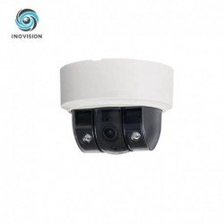 5MP kupolinė fiksuoto lęšio IP vaizdo kamera balta