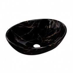 Praustuvas REA Sofia, Black Marble 410