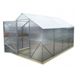 Šiltnamis Klasikinis Eko 2.5x6 polikarbonatinis surenkamas šlaitinis