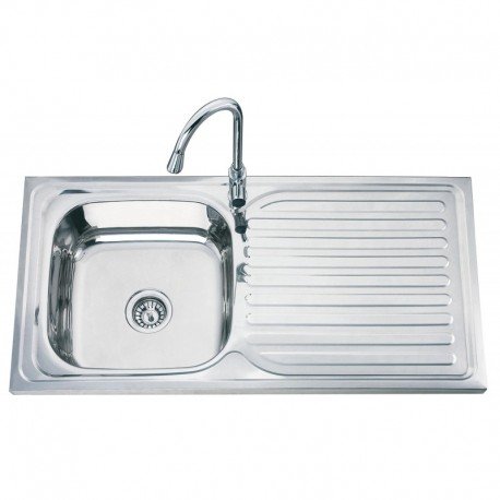 Nerūdijančio plieno plautuvė D10060A 1000x600 dešinė