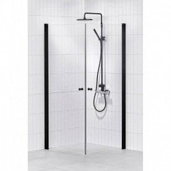 Dušo kabina ALTERNA Lusso Black 80x80